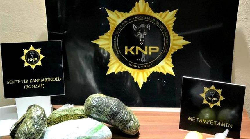 Kırklareli'nde uyuşturucu operasyonunda yakalanan 9 şüpheli tutuklandı