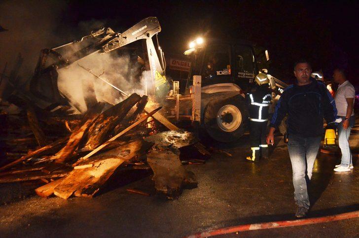 Amasya’da çıkan yangın 2 mobilya atölyesinde hasara neden oldu G1