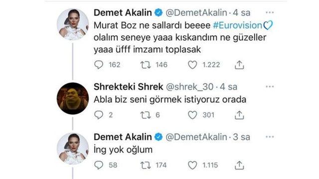 Kemal Doğulu'dan skandal Eurovision gafı! O sözler Demet Akalın'a mı?