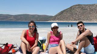 Salda Gölü'ne akın başladı! Gelen hayran kalıyor