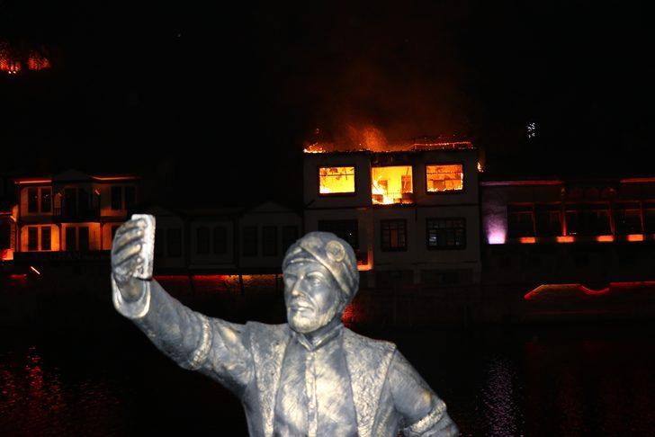 GÜNCELLEME 2- Amasya'daki söndürülen yangının hasarı gündüz görüntülendi G3