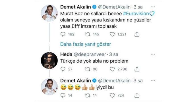 Kemal Doğulu'dan skandal Eurovision gafı! O sözler Demet Akalın'a mı?