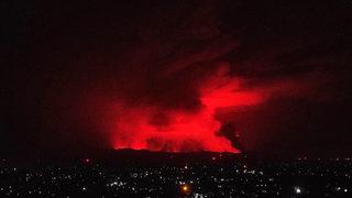 Nyiragongo Yanardağı patladı! En az 3 bin 500 kişi baş ülkeye kaçtı