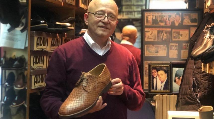 32 yıldır ayakkabı bulmakta zorlanan büyük numaralar için üretim yapıyor! Basketbolcular onu tercih ediyor