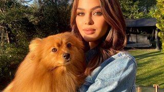 Aslıhan Karalar köpeği için dua istedi