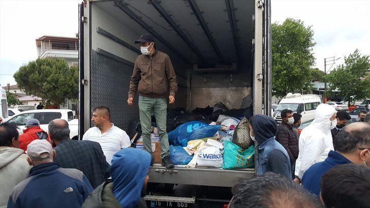 Bursa'da kuvvetli sağanaktan zarar gören ekili arazilerde zarar tespiti yapılıyor G4