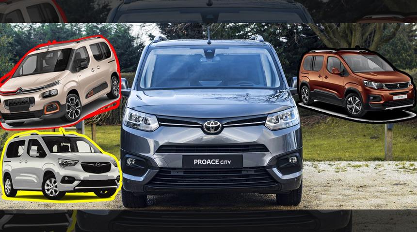Yeni Toyota Proace City | Citroen Berlingo, Opel Combo, Peugeot Rifter 'dan farkı ne?