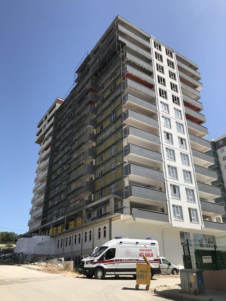 Bilecik'te inşaat halindeki binanın 8. katından düşen vatandaş öldü G2