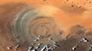 Uzaydan görüntülendi! İşte Sahra Çölü'nün fotoğrafı