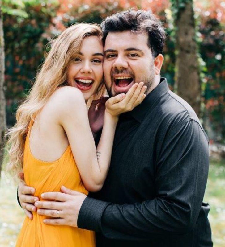 Berfu Yenenler'den eşi Eser Yenerler'e büyük kilo gafı! G1