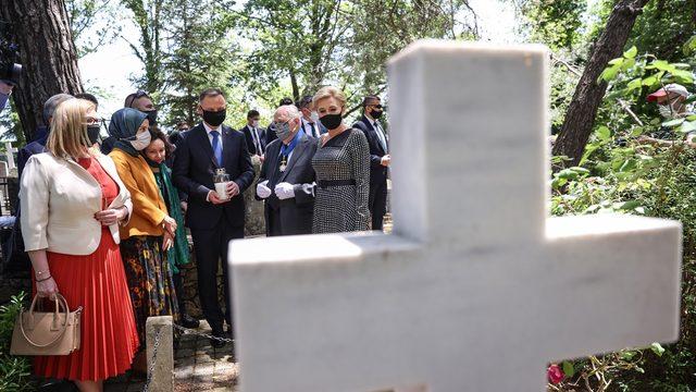 Polonya Cumhurbaşkanı Duda, Fener Rum Patrikhanesini ziyaret etti