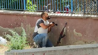 Elazığ'daki karakol bahçesinde silah sesleri! Ekipler sevk edildi