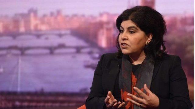 Muhafazakar Parti eski kabine üyesi Sayeeda Warsi partisini 