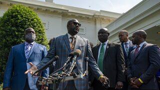 Biden, George Floyd’un ölümünün 1'inci yıl dönümünde ailesiyle görüştü