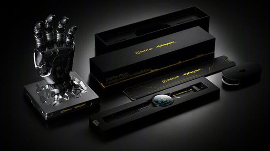 OnePlus Watch Cyberpunk 2077 Limited Edition resmileşti!