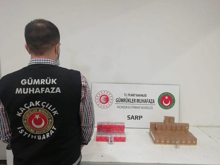 Sarp Sınır Kapısı'nda gümrük kaçağı botoks malzemesi ile saat ele geçirildi G2