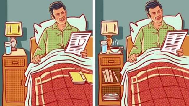 İki resim arasındaki 7 fark size göz kırpıyor! Ne kadar sürede bulabilirsiniz?