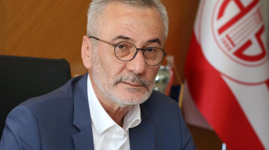 Antalyaspor Başkanı Mustafa Yılmaz, istifa ediyor