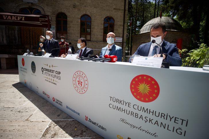 9. Uluslararası Fetih Kupası'nın tanıtımı Akşemseddin Hazretleri Türbesi'nde gerçekleşti G2