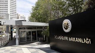 Dışişleri Bakanlığı'ndan AP'nin Türkiye kararına tepki