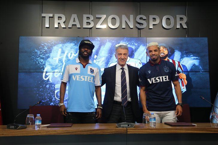 Trabzonspor'da ilk imzaları Gervinho ve Peres attı G3