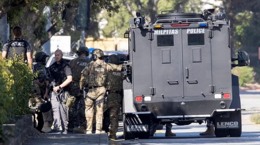 California'da silahlı saldırı: 'Pek &ccedil;ok kişi &ouml;ld&uuml; ve yaralandı'