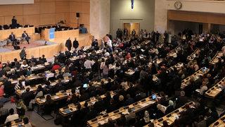 Filistin topraklarındaki sağlık koşullarına ilişkin karar tasarısı kabul edildi