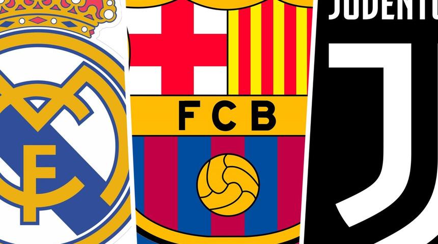 Real Madrid, Juventus ve Barcelona kulüpleri, UEFA'ya karşı ortak açıklama yaptı