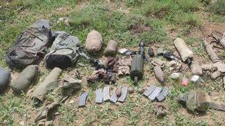 Şırnak’ta 2 teröristin etkisiz hale getirildiği bölgede silah ve mühimmat ele geçirildi