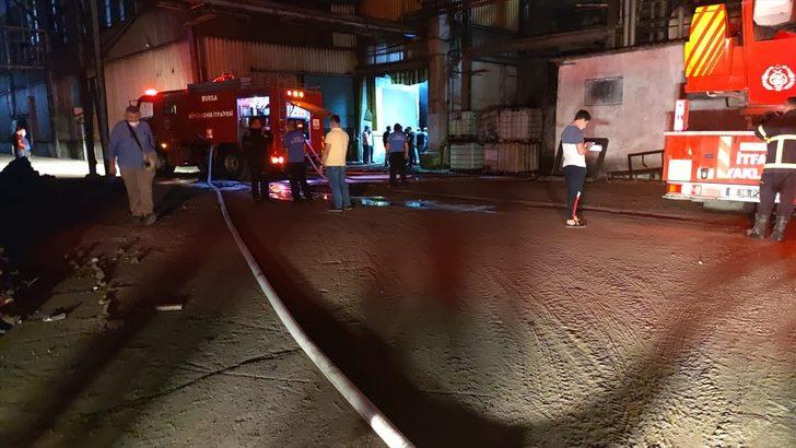 Döküm fabrikasında yaşanan patlamanın ardından çıkan yangın söndürüldü G2