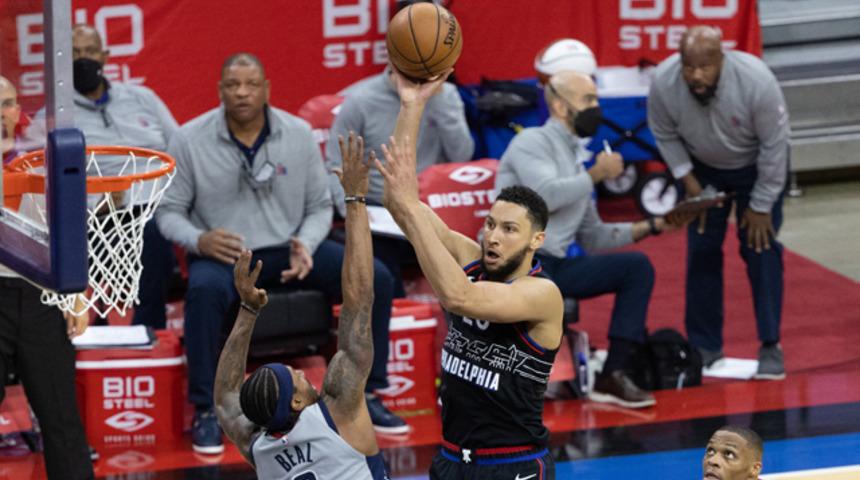 NBA'de 76ers seriyi 2-0'a getirdi