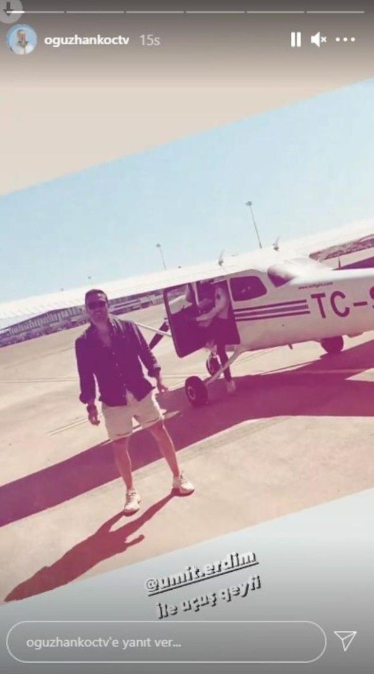 Ümit Erdim oyunculuktan sonra pilotluğa soyundu! G5