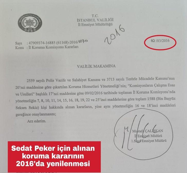 Suç örgütü elebaşı Sedat Peker'e "DHKP-C tehdidi" bahanesiyle verilen koruma kararında FETÖ izi tespit edildi G4