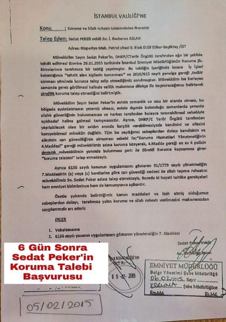 Suç örgütü elebaşı Sedat Peker'e "DHKP-C tehdidi" bahanesiyle verilen koruma kararında FETÖ izi tespit edildi G5
