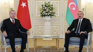 Cumhurbaşkanı Erdoğan'dan İlham Aliyev'e 'Cumhuriyet Günü' mesajı