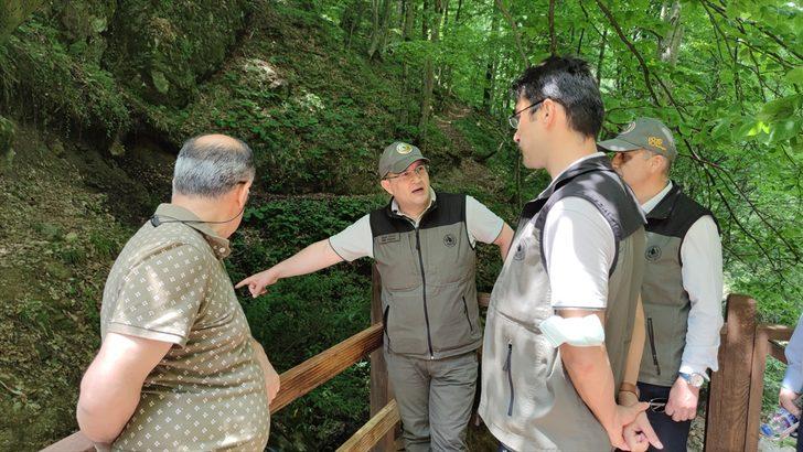 Bursa'da Orman Genel Müdürlüğünce oluşturulan Oylat Şelalesi Ekoturizm Parkuru açıldı G4
