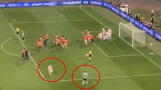 Kızılyıldız - Partizan finaline damga vuran olay! Şortunu indirip kalecinin üstüne koştu