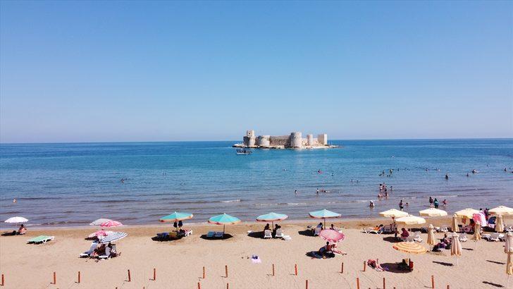 Mersin Kızkalesi'nde turizm sezonu Kovid-19 tedbirleri alınarak açıldı G1