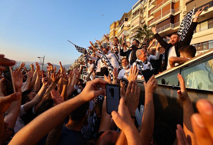 Süper Lig vizesi alan Altay İzmir'de şampiyonluğunu kutladı G4