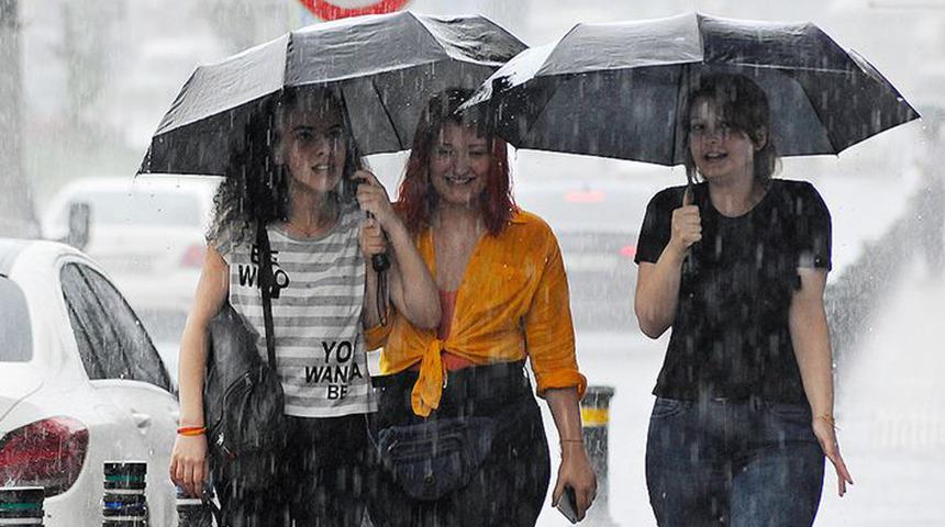 Meteoroloji'den birçok il için kuvvetli yağış uyarısı (29 Mayıs Cumartesi hava durumu)