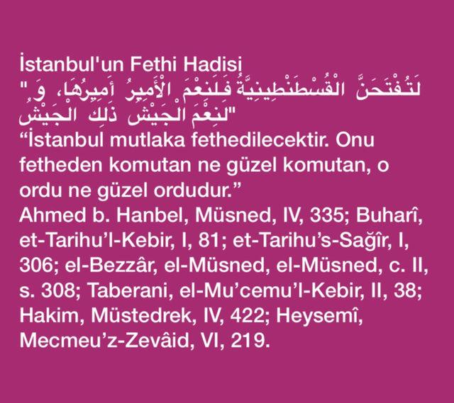 Peygamber Efendimizin İstanbul'un fethi ile ilgili sözleri! Hz. Muhammed İstanbul'un fethi ile ilgili ne dedi?