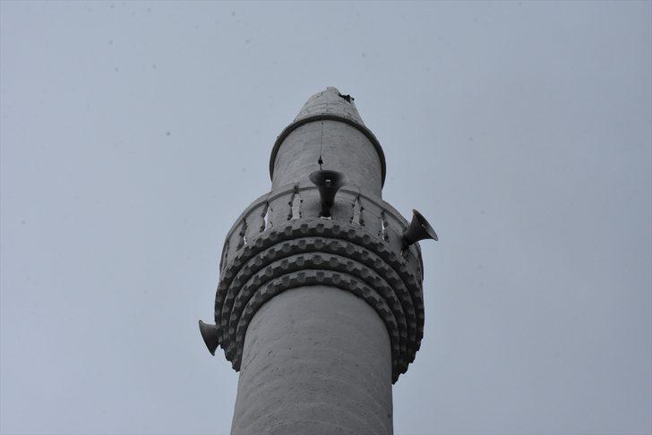Ordu'da yıldırım isabet eden minare hasar gördü G1