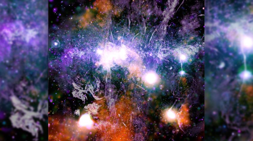 NASA paylaştı! İşte Samanyolu’nun merkezi