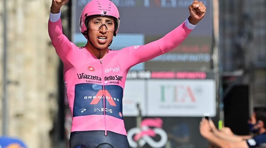 İtalya Bisiklet Turu'nu Egan Bernal kazandı