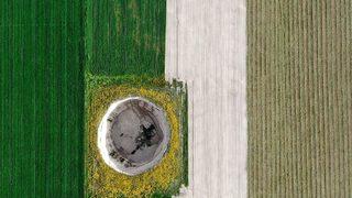 Konya'da 3 metre çapında 65 metre derinliğinde obruk oluştu