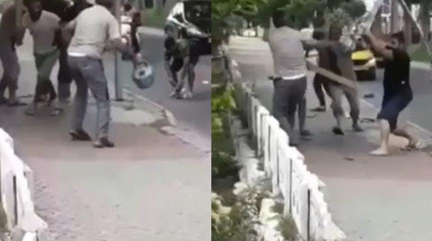 Aydın'da korku dolu anlar! Sokağı savaş alanına &ccedil;evirdiler