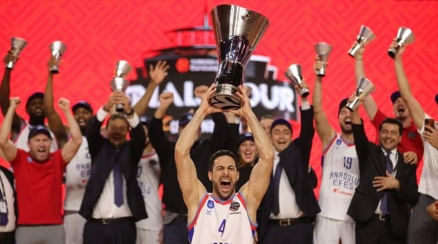Anadolu Efes, EuroLeague şampiyonu oldu