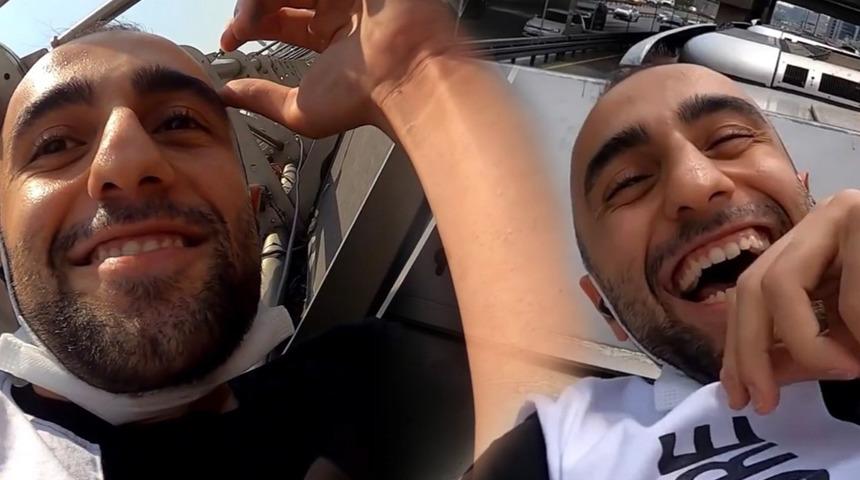 Metrobüsün üstünde yolculuk! Sosyal medyada paylaşınca ortaya çıktı