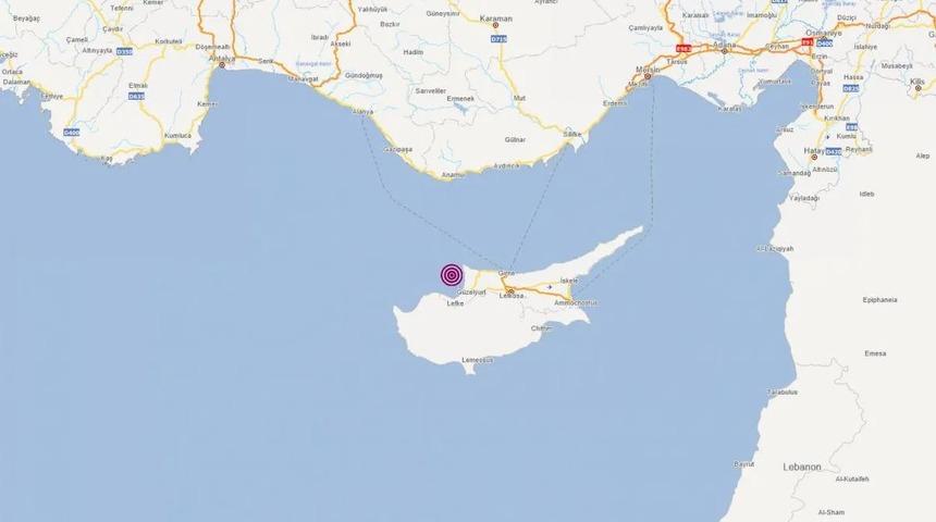 Son dakika: AFAD duyurdu! Akdeniz'de 4.3 büyüklüğünde deprem