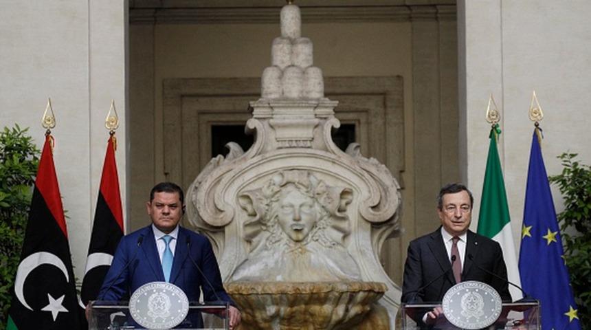 Libya Başbakanı Dibeybe: Yeniden inşa i&ccedil;in en iyi partnerimiz İtalya